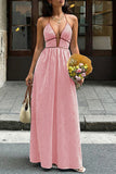 Strappy Maxi Casual Dress