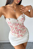 Floral Lace Corset Tank