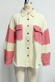 Oversized Button-Front Jacket