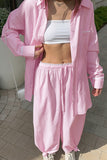 Casual Relaxed Pants Set
