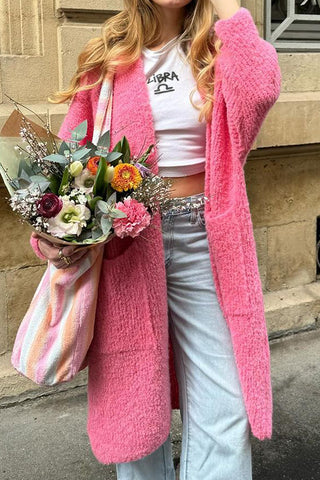 Cozy Open-Front Cardigan