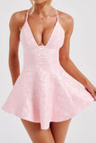 Halter Neck Floral Sundress