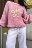 Daisy Accent Knit Sweater