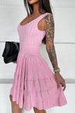 Sleeveless Eyelet Dress
