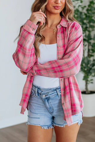 Button-Down Plaid Shirt