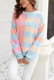 Casual Striped Knit Sweater