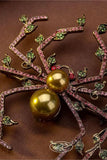 Intricate Gemstone Brooch