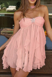 Strapless Ruffle Sundress