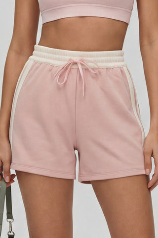 Drawstring Waist Casual Shorts