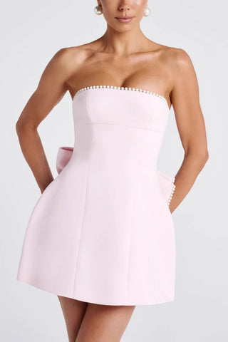 Strapless Evening Party Dress