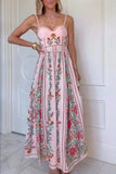 Floral Print Maxi Dress