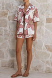 Floral Print Short Set
