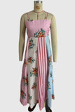 Floral Sleeveless Casual Dress