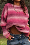 Cozy Oversized Gradient Sweater