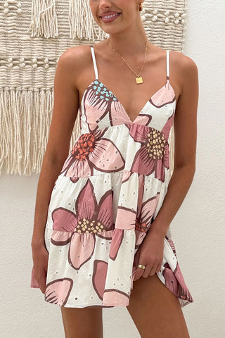 Floral Strap Casual Sundress