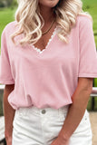 Knit V-Neck Top