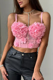 Floral Embellished Camisole Top
