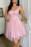 Sparkling Tulle Casual Dress