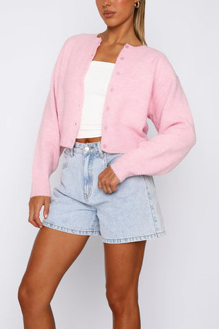 Classic Open-Front Cardigan