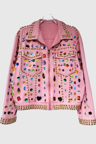 Embellished Studded Blazer