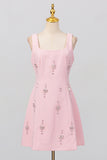 Embellished A-Line Evening Dress