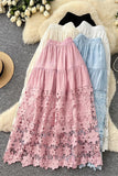 Elegant Lace Maxi Skirt