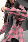Casual Plaid Button-Up Shirt