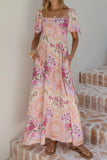 Floral Print Maxi Dress