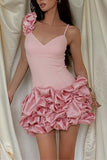 Ruffled Night-Out Dress