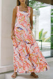 Floral Sleeveless Maxi Dress