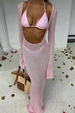 Cutout Casual Maxi Dress