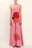 Floral Print Maxi Sundress