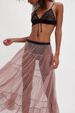 Flowy Sheer Maxi Skirt