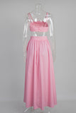Elegant Two-Piece Skirt Set