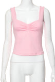 Ruched Detail Tank Top