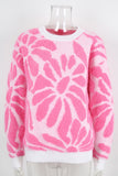 Floral Pattern Sweater