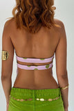 Polka Dot High Neck Tank Top