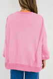 Bow-Accent Casual Sweatshirt