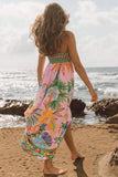 Sleeveless Floral Maxi Dress