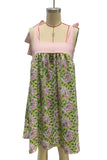 Striped Bow-Tie Casual Dress