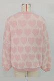 Heart Pattern Sweater
