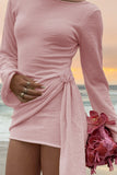Elegant Ruched Casual Dress