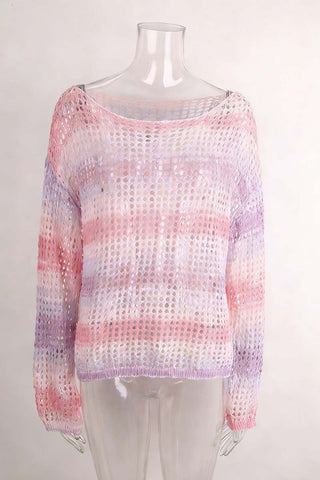 Open-Knit Beach Cover-Up