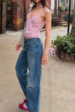 Polka Dot V-Neck Cami Top