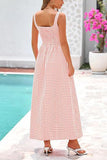 Checkered Sleeveless Sundress