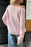 Off-Shoulder Cozy Sweater