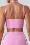 Strappy Cropped Tank Top
