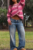 Cozy Oversized Gradient Sweater