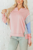 Stylish Color-Block Sweatshirt