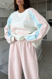 Graphic Pullover Pants Set